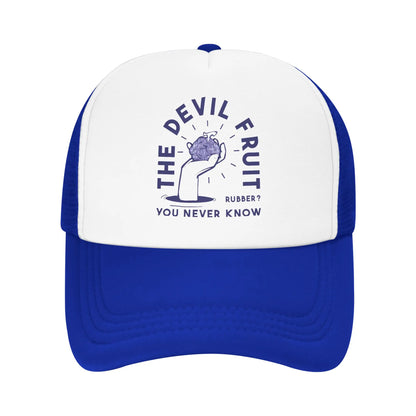 Devil Fruit Gomu Gomu Mesh Baseball Caps