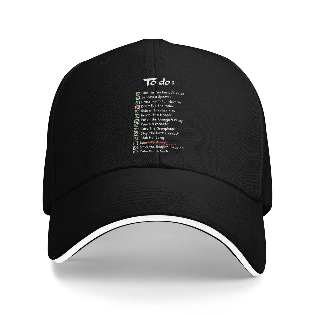 Mass Effect Salarian Scientist Baseball Cap