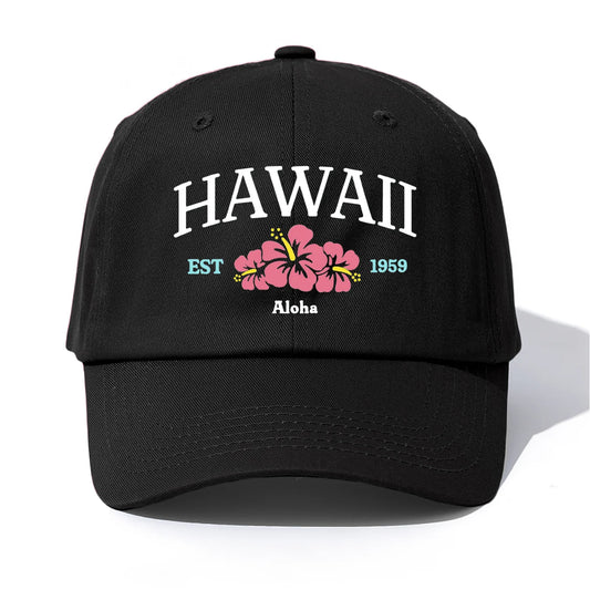 HAWAII Print  Baseball Cap for Adults