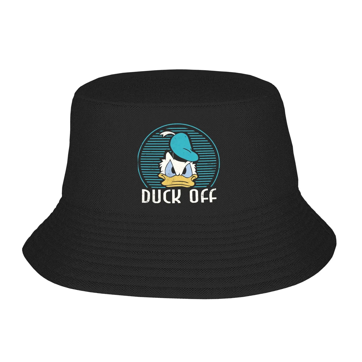 Teen Bucket Hat Donald Duck Spring Headwear UV Protection Outdoor