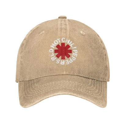 Red Hot Chili Peppers Print Baseball Caps