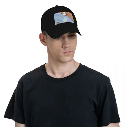 Ghost by a River Baseball Cap
