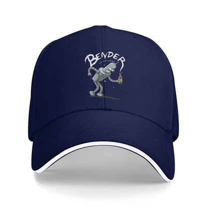 Adult Futuramas Metal Ass Sandwich Cap Hip-Hop Baseball Caps