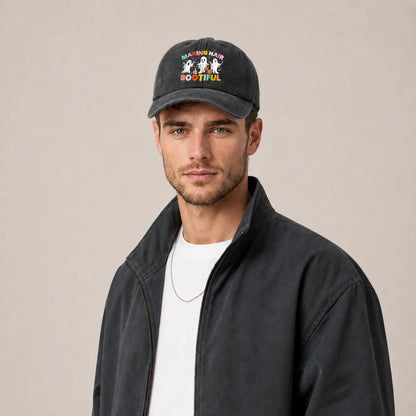 Bootiful Hairdresser Quote Graphic Baseball Cap