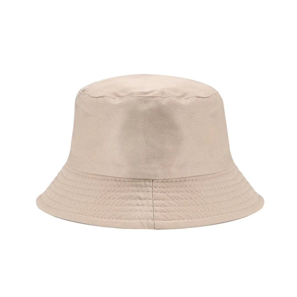 Fashion Denim Washed Bucket Hat Retro Foldable Sun Hat For Women Men