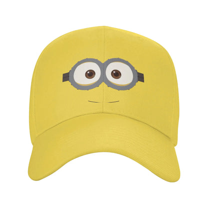 Baseball Caps Funny Minions Face Kawaii Outfit For Men Women