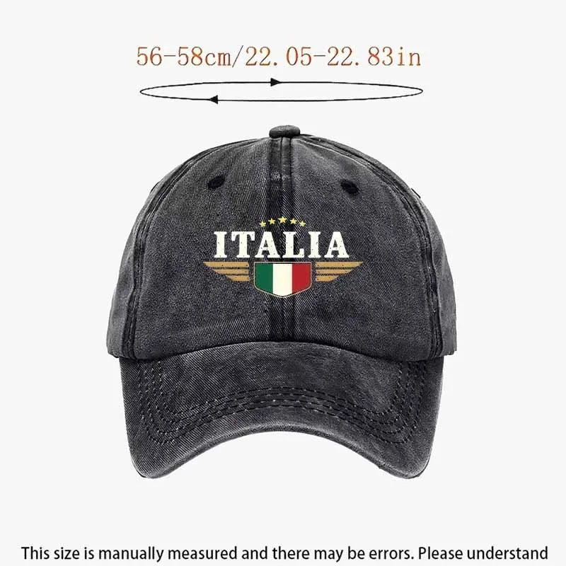 Italian Flag Baseball Cap
