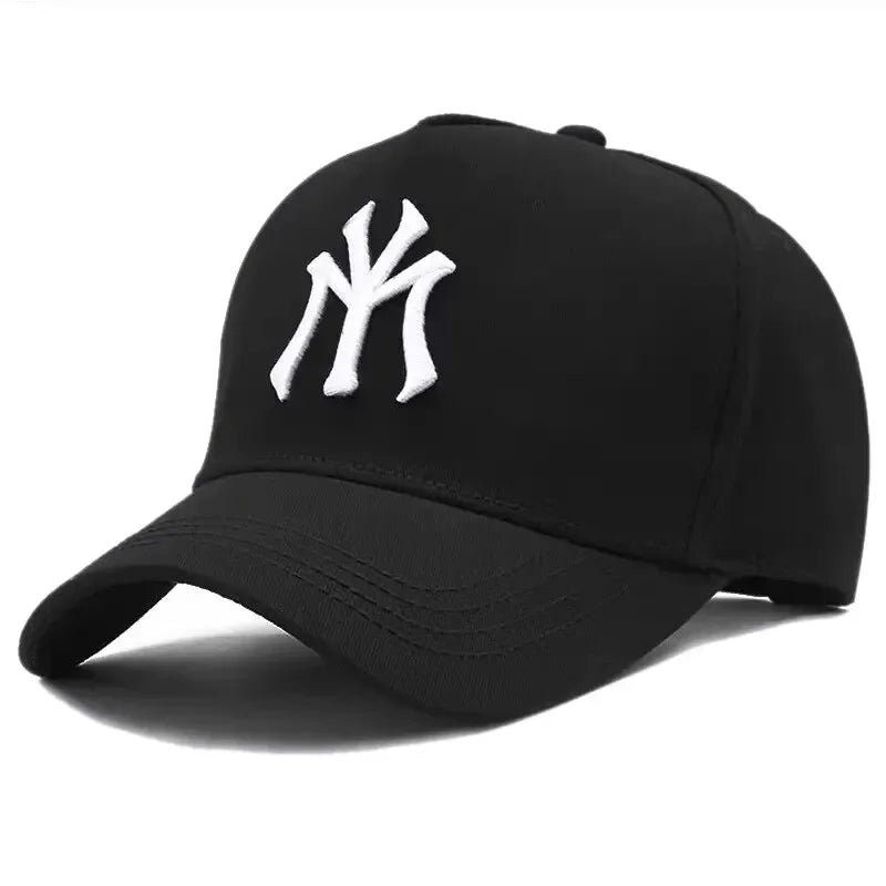 Unisex MY Letter Embroidery Snapback Baseball Caps Spring and Autumn Outdoor
