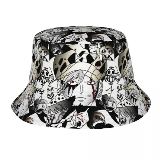 Bucket Hat Trafalgar Law Painting Law's Past One Piece