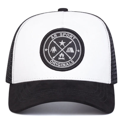 Unisex AR SPORT Letter Embroidery Baseball Caps