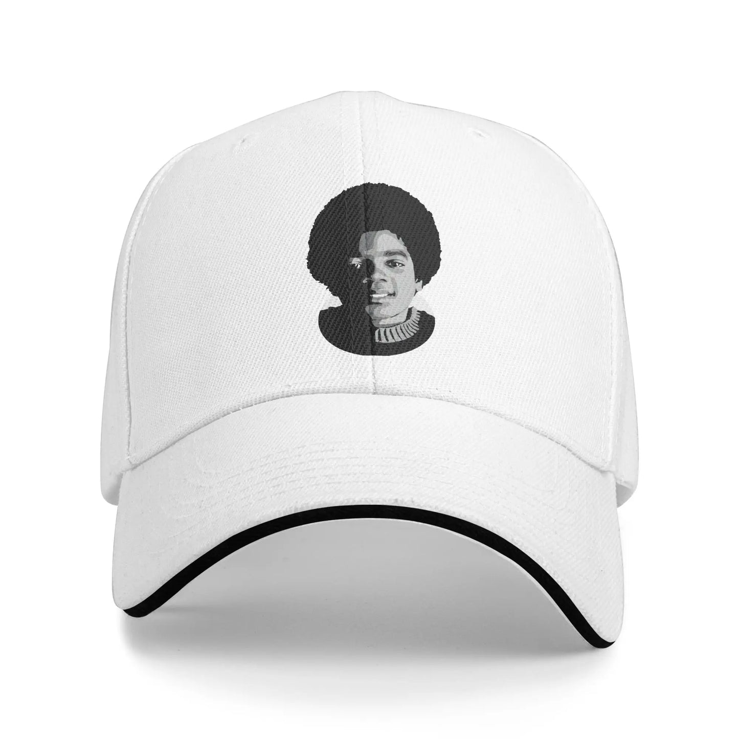MJ King Of Pop Victory Tour Billie Jean Sandwich Hats Baseball Cap