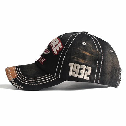 Men Women Cotton Embroidered Letter Printed Baseball Cap