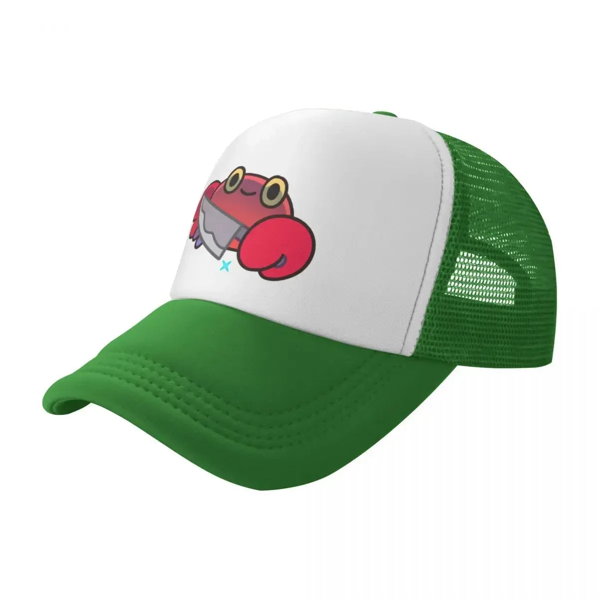 New Crabby Crab - Pattern Baseball Cap