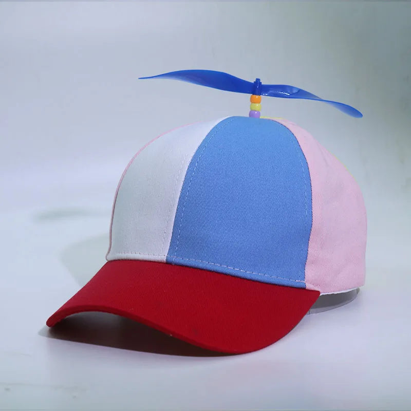 Helicopter Propeller Adventure Rainbow Bamboo Dragonfly Baseball Hat