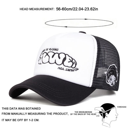 Unisex EVERYONE IS GOING Letter Embroidery Baseball Caps