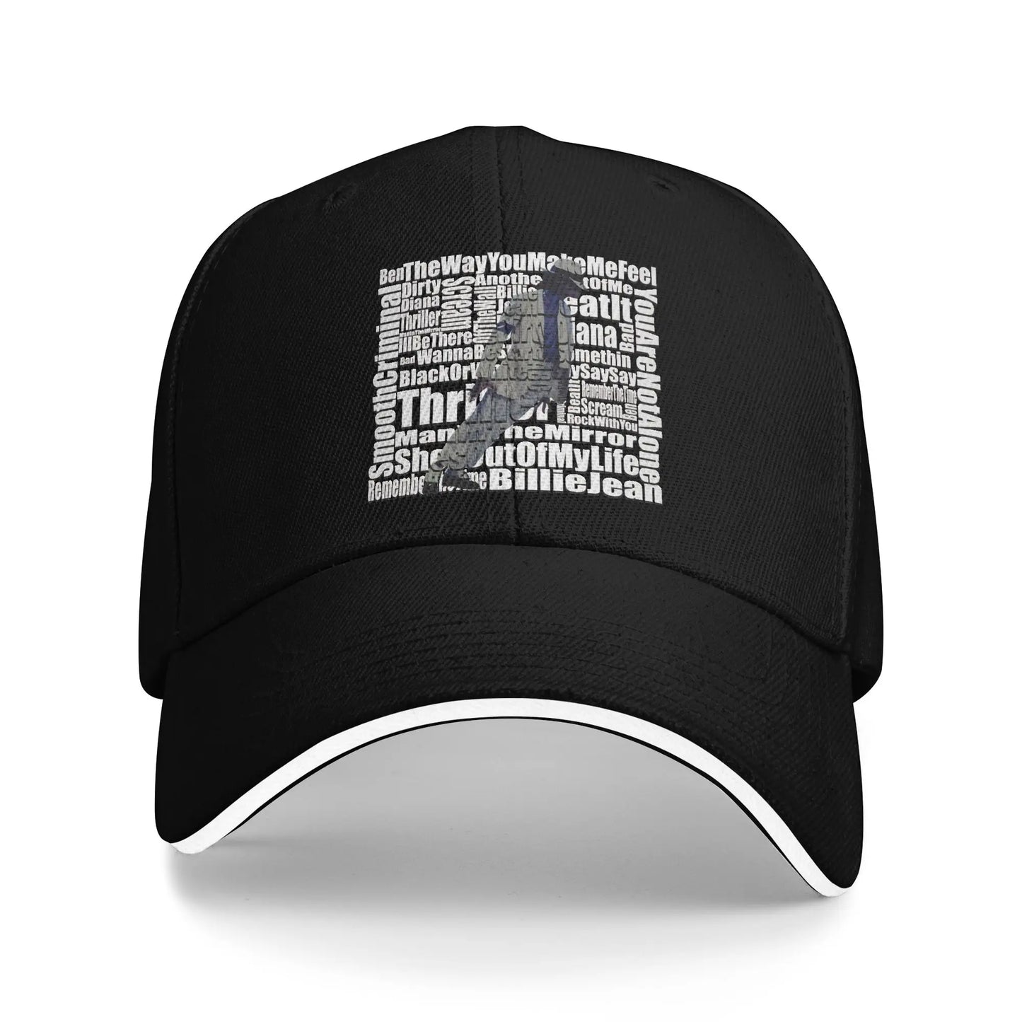 MJ Pop King Baseball Caps