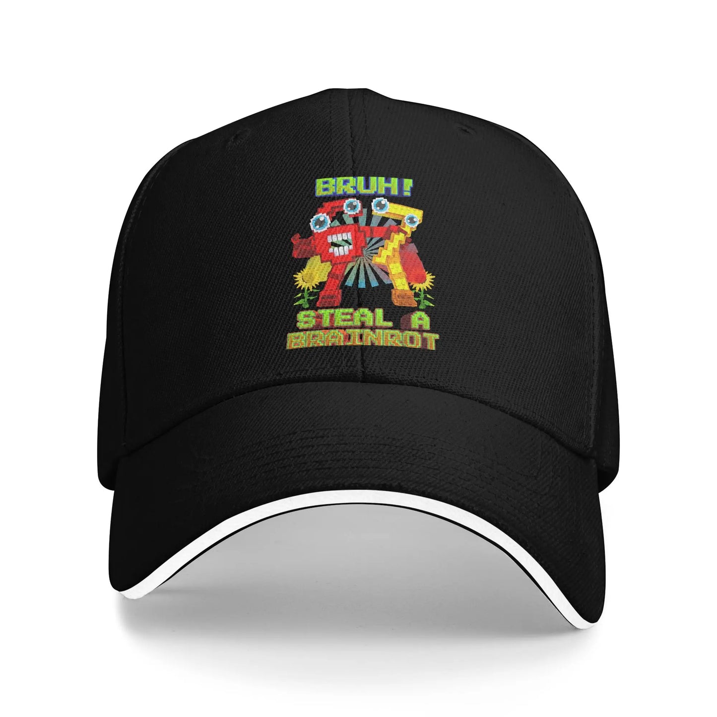 67 Six Seven 6-7 Funny Steal Brainrot Gaming Meme Baseball Caps