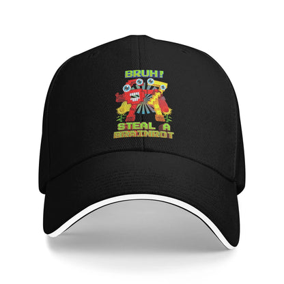 67 Six Seven 6-7 Funny Steal Brainrot Gaming Meme Baseball Caps