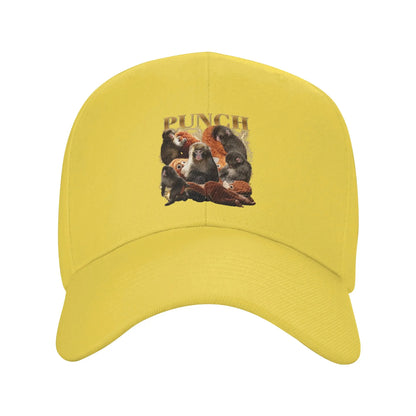 Spring Casual Baseball Cap Team Punch Baby Monkey Punch