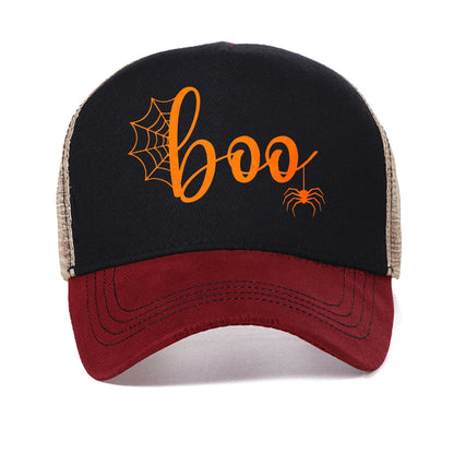 Halloween Spider Web Baseball Hat