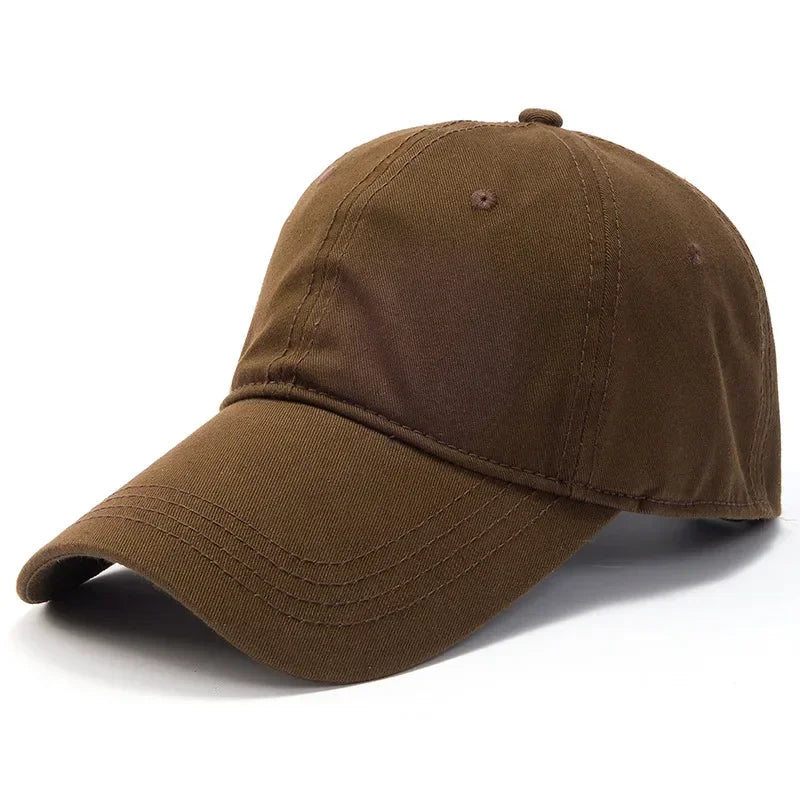 Baseball Caps For Men Solid Color Plus