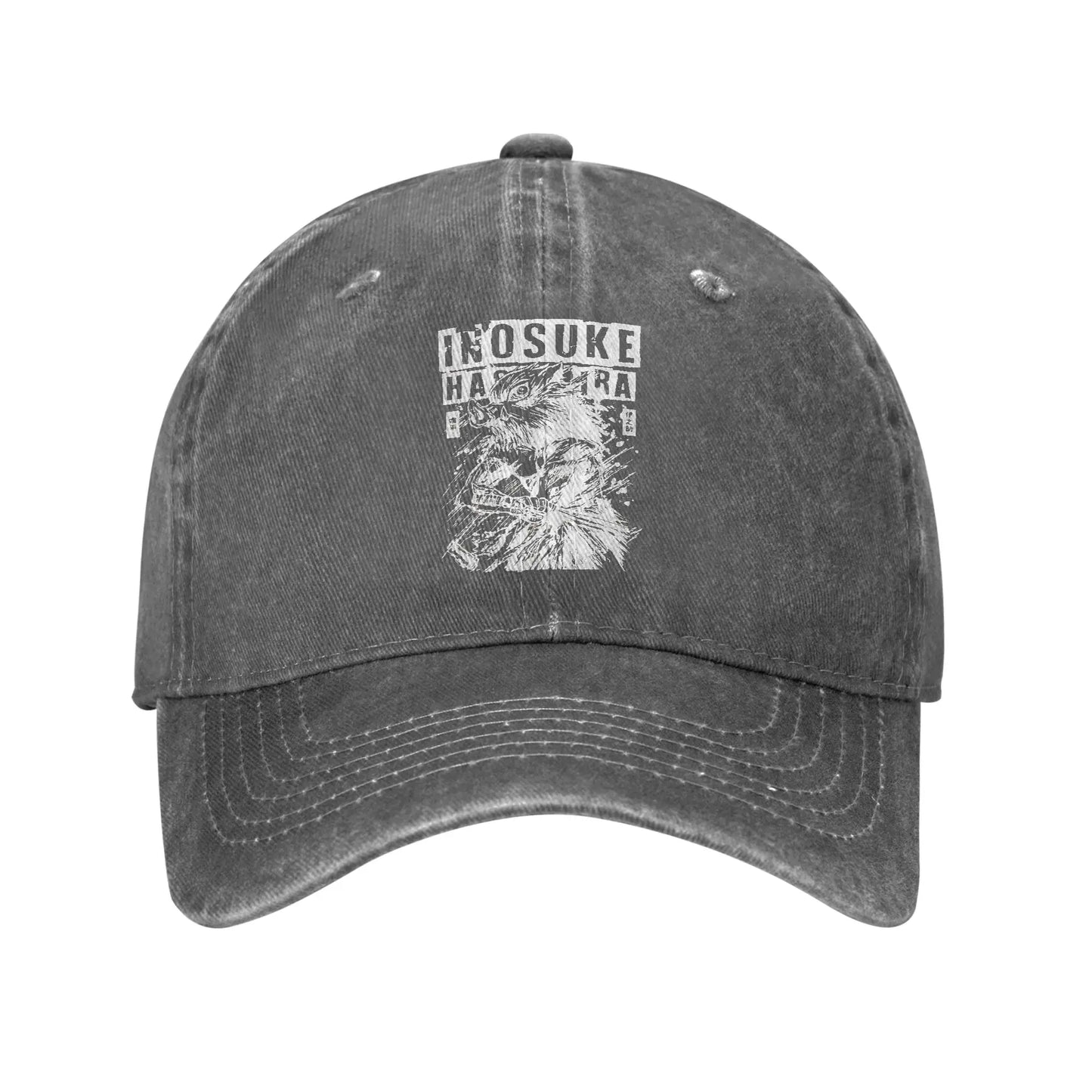 Pure Color Dad Hats Inosuke hashibira Baseball Caps Demon Slayer