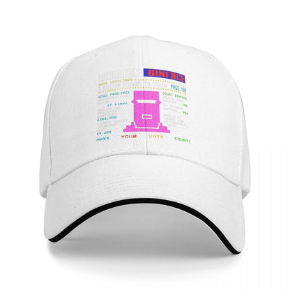 Baseball Caps Count Binface Funny Code Casquette
