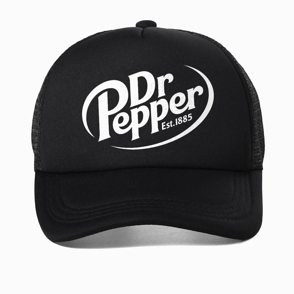 Unisex Dr Pepper Letter Print Baseball Caps
