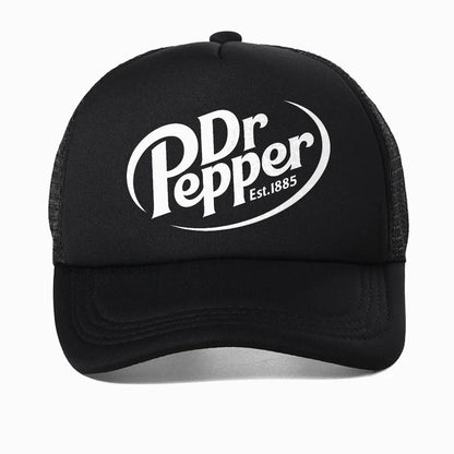 Unisex Dr Pepper Letter Print Baseball Caps