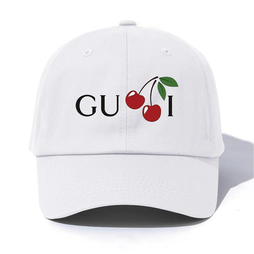 Cucci Cherry Print Baseball Cap