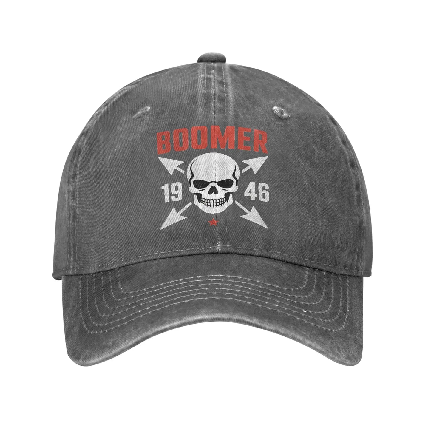 Boomer 1946 Before All You Sissie were Born Skull Casual Baseball Cap