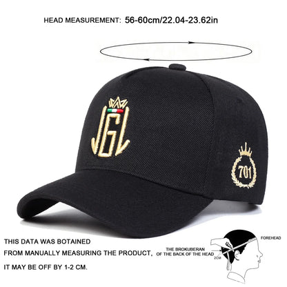 Unisex Crown Letter 6 Embroidery Baseball Caps Sunscreen Hat Sports Cap