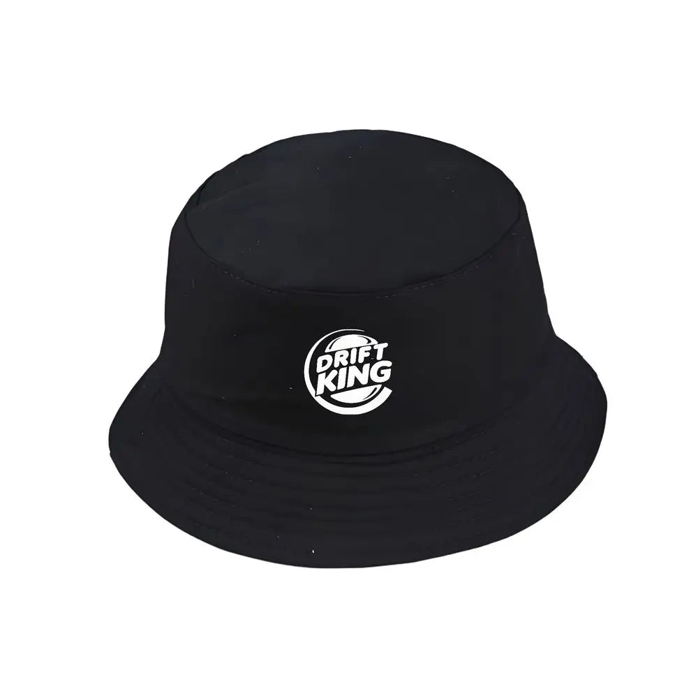Bucket Hat Summer Fisherman Fishing Hat Summer Caps Drift King Printed Outdoor Cotton Sun Protection Cap