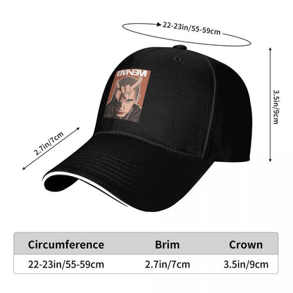Vintage Rapper Rap God Eminem Cap Fashion Casual Baseball Caps