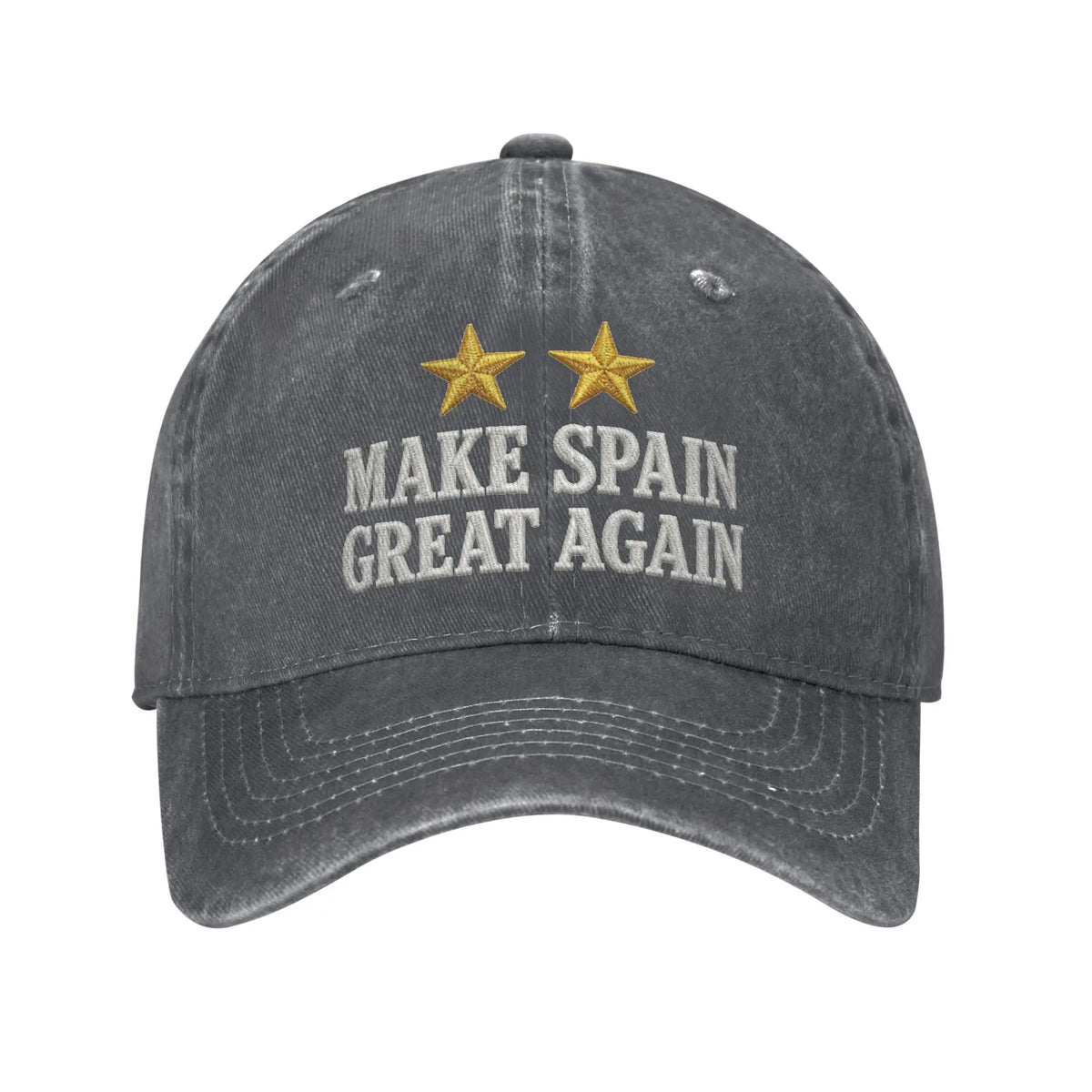 MAKE SPAIN GREAT AGAIN GOLD TWO STARS Baseball Cap