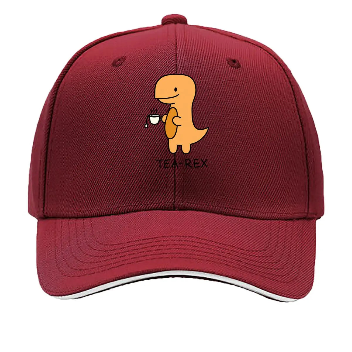 Tea Rex Dinosaur Tea Time Baseball Cap