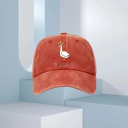 Fashionable Duck Print Baseball Cap
