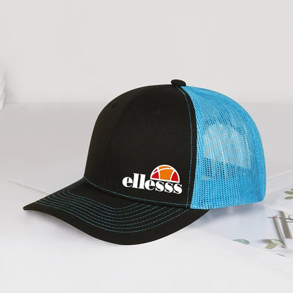 Breathable Mesh Baseball Hat With Ellessss Print