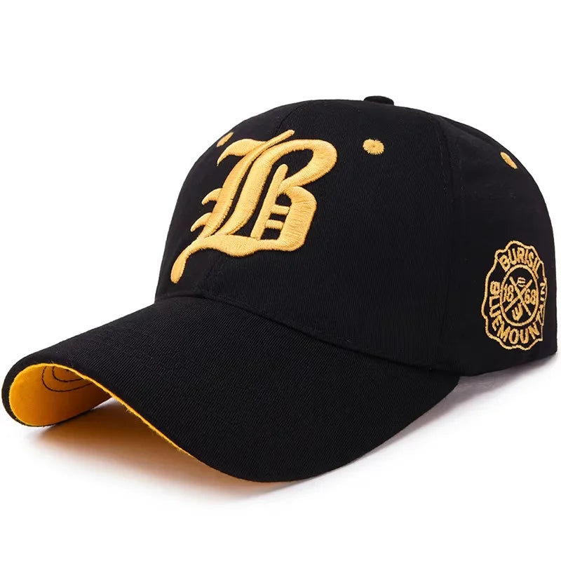 Summer Cotton Hat Embroidery Snapback Hip-Hop Cap Baseball Cap