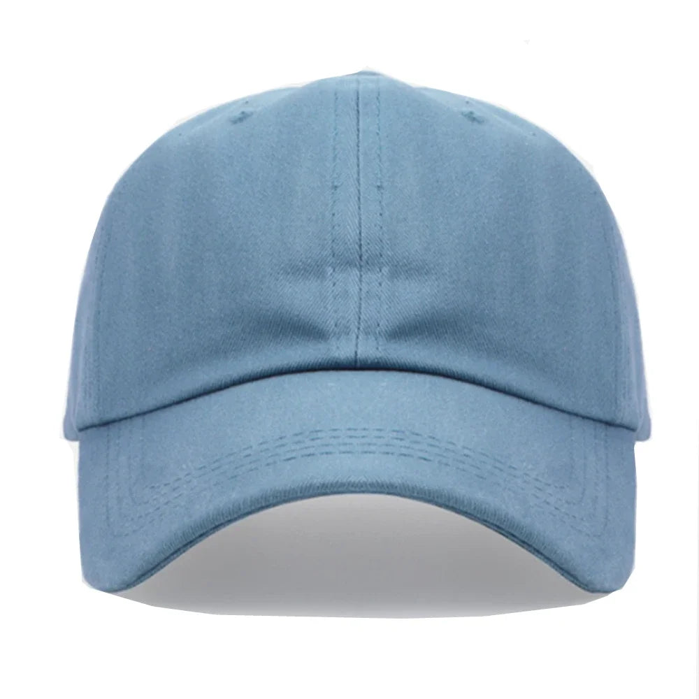 Casual Baseball Cap For Men Women Solid Color Cotton Hat Fashion Simple