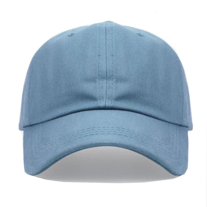 Casual Baseball Cap For Men Women Solid Color Cotton Hat Fashion Simple