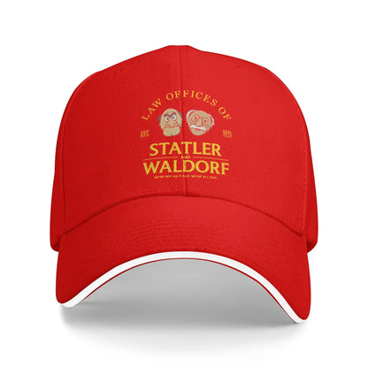 New Statler And Waldorf Law Offices Muppets Golf Hat Men Women