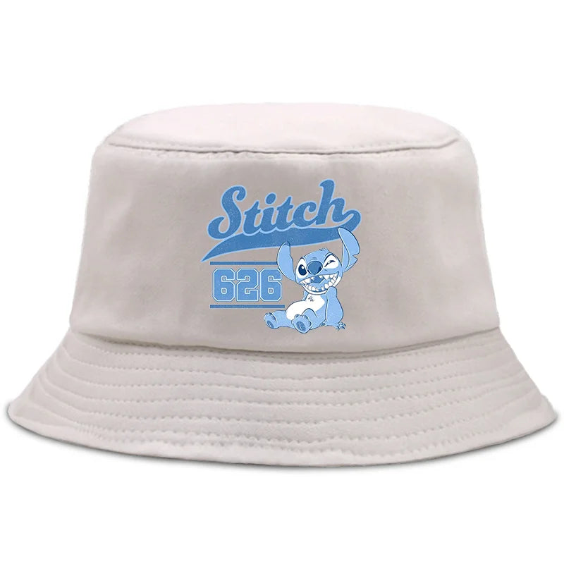 Lilo Stitch Parent-child Bucket Hat Summer Panama Bucket Cap Women Men