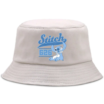 Lilo Stitch Parent-child Bucket Hat Summer Panama Bucket Cap Women Men