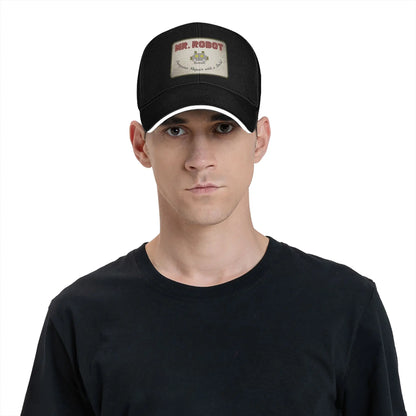 Mr. Robot Computer Repair Smile Baseball Cap