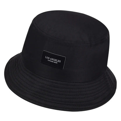 Bucket Hat Letter Embroidered Hip Hop