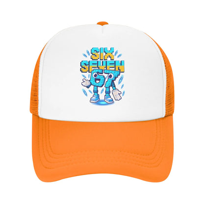 Six Seven Brainrot Italian Funny 67 Gaming Meme Baseball Cap
