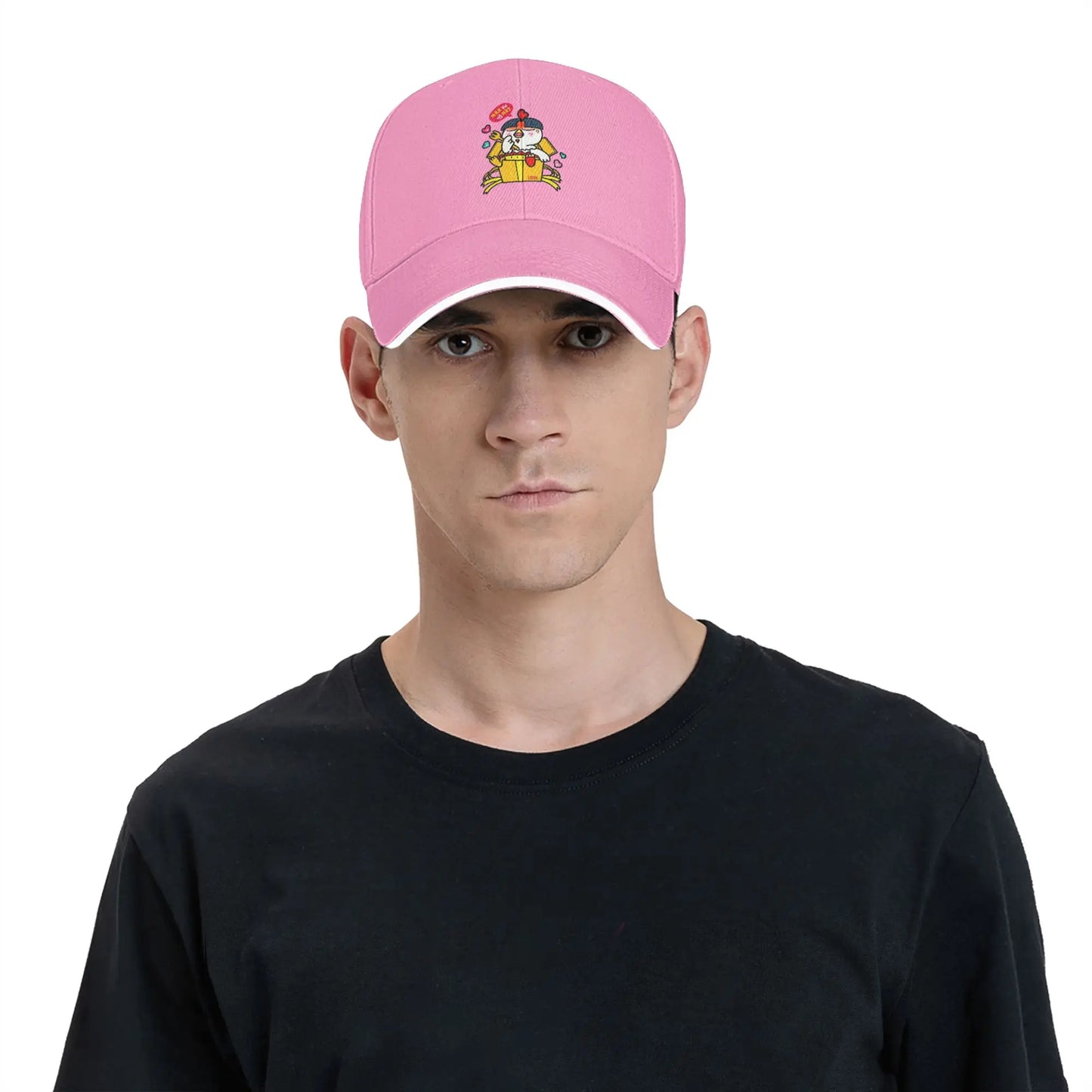 Buldak Hot and Spicy Chicken Sun Baseball Cap Summer Men Women
