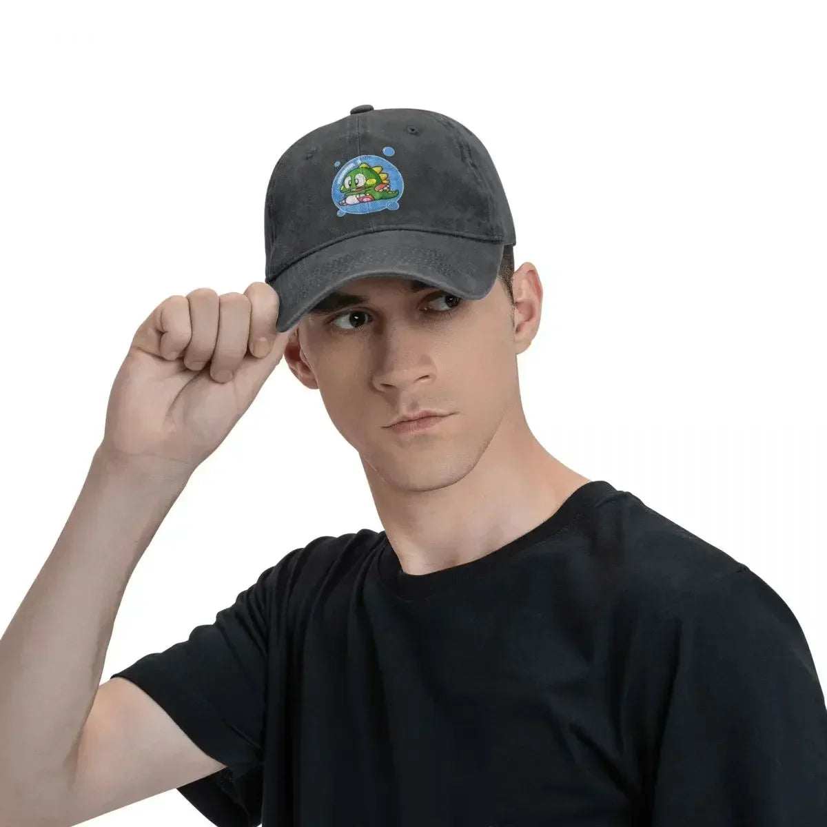 New Vintage Classic Game Bubble Bobble Baseball Cap