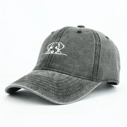 Spring Cotton Cartoon Embroidery Casquette Baseball Cap